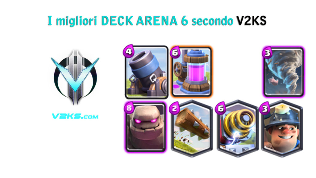 good decks for arena 6 clash royale